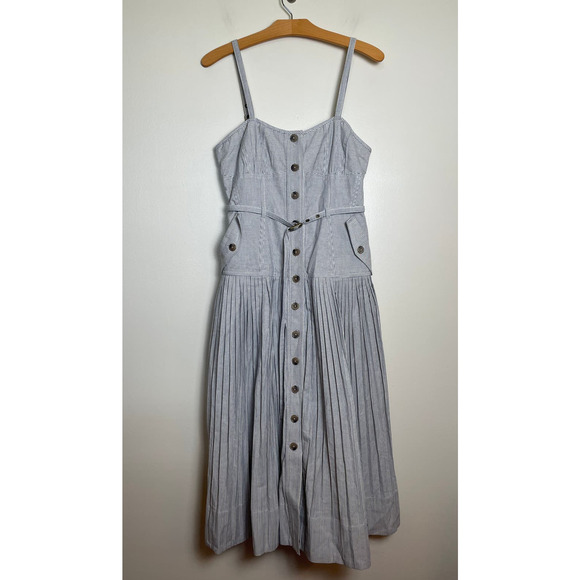Ulla Johnson Gray Midi Dress - Picture 5 of 13